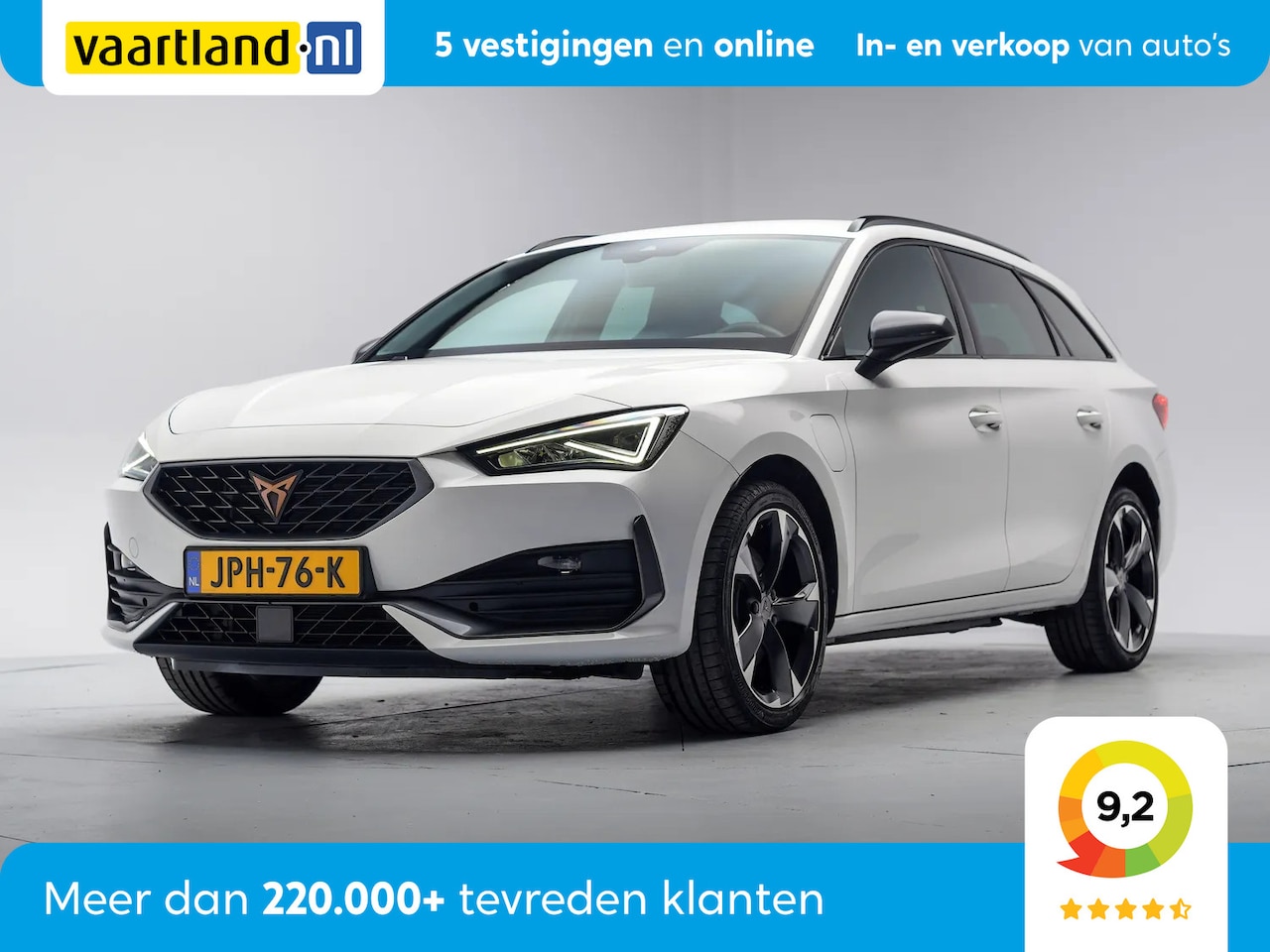CUPRA Leon Sportstourer - e-Hybrid PHEV 1,4 TSI DSG 204 PK [ Clima,Leder,Navi - AutoWereld.nl