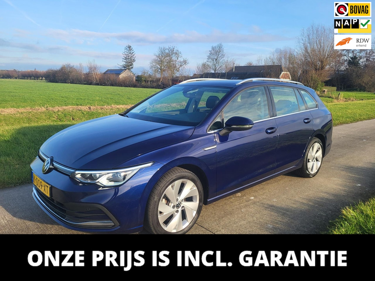 Volkswagen Golf Variant - 1.5 TSI Style 2021 116.741km electr trekhaak - AutoWereld.nl