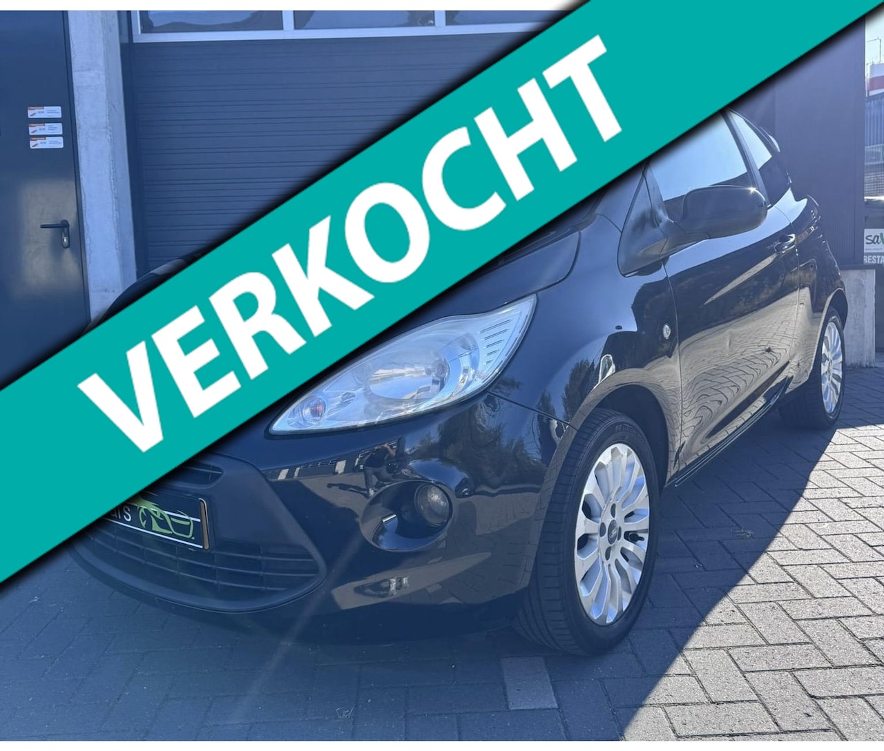 Ford Ka - 1.2 Trend airco zwart - AutoWereld.nl