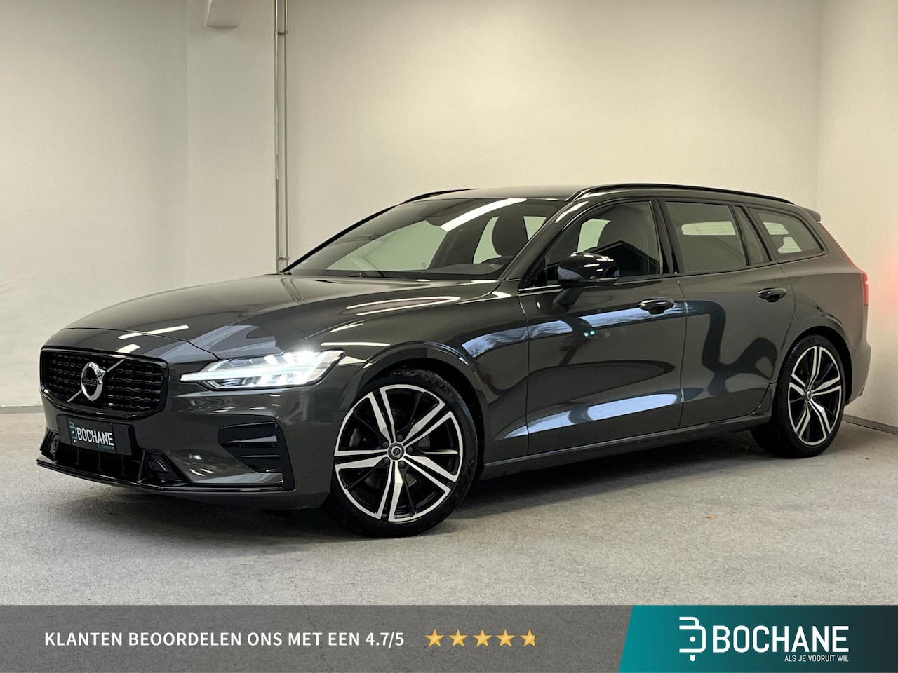 Volvo V60 - 2.0 B4 R-Design | TREKHAAK | LEDER | CARPLAY | CAMERA | 1e-EIG | - AutoWereld.nl