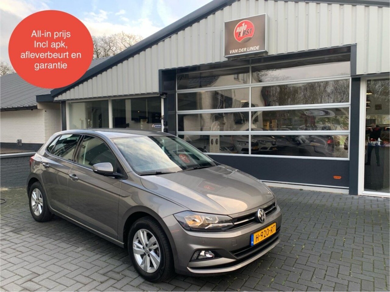 Volkswagen Polo - 1.0 TSI Highline Business R 1.0 TSI Highline Business R, Adapt,cruise, PDC, All-in prijs incl aflevering en garantie - AutoWereld.nl