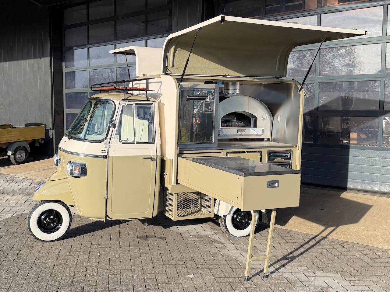 Piaggio Ape - Boscarrelli classic fly pizza
