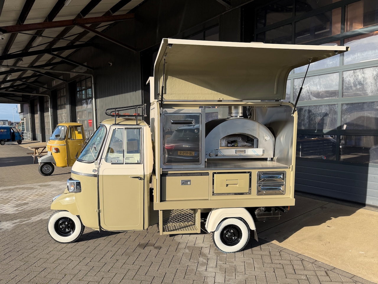 Piaggio Ape - Boscarrelli classic fly pizza