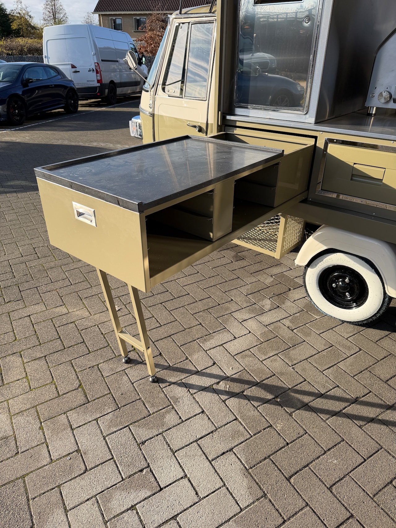Piaggio Ape - Boscarrelli classic fly pizza