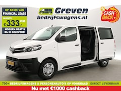 Toyota ProAce Worker - 2.0 D-4D L3H1 | DC | 2xSchuifdeur | Airco | Cruise | Trekhaak | Stoelverw