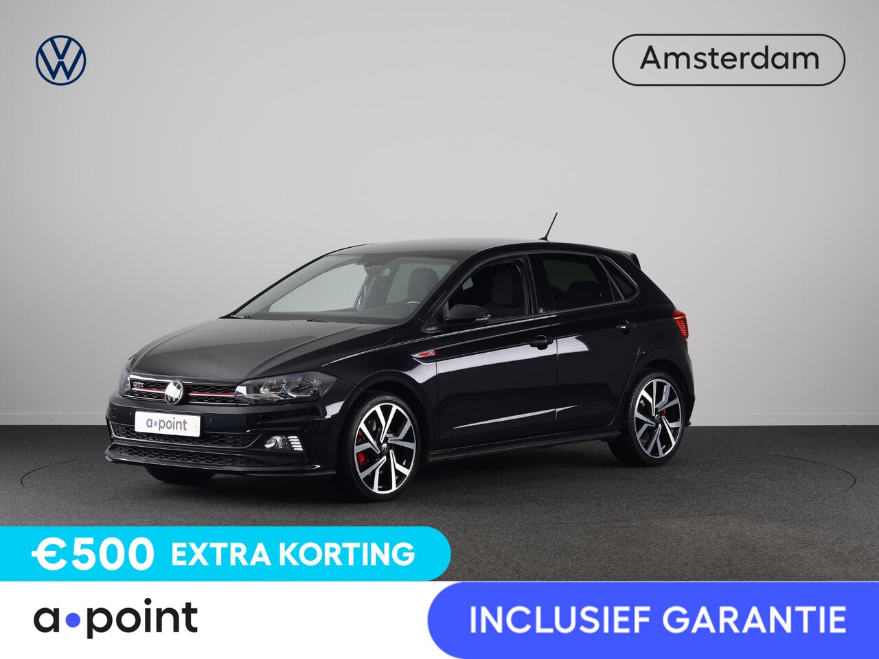 Volkswagen Polo - 2.0 TSI GTI 200PK DSG | Digitaal dashboard | Navigatie | Parkeersensoren voor + achter | 1 - AutoWereld.nl