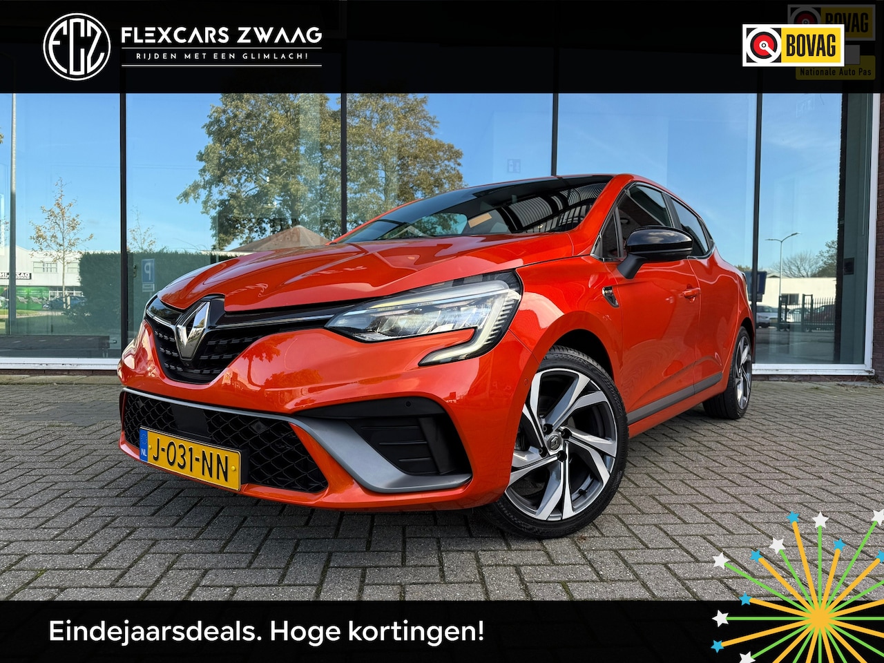 Renault Clio - 1.3 TCe R.S. Line - Automaat - Navi groot Media - Leder - Climate - Org.NL - AutoWereld.nl