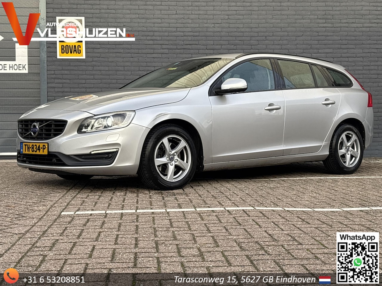 Volvo V60 - 2.0 D3 Summum | Climate | Cruise | Navi | PDC | Stoelverwarming | - AutoWereld.nl