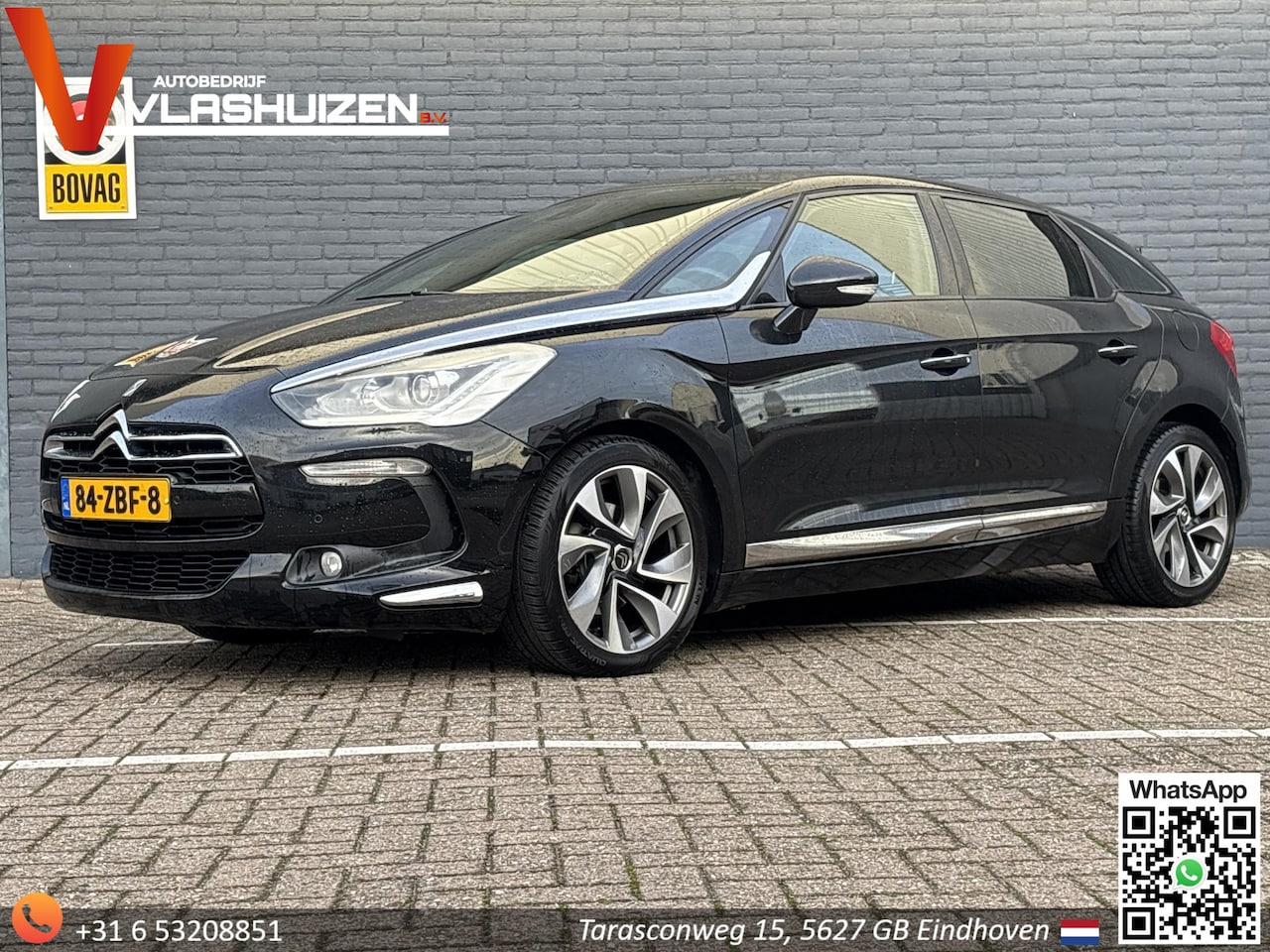 Citroën DS5 - 1.6 THP So Chic Automaat | Leder/Alcantara | Pano | Climate | Cruise | Navi | Camera | APK - AutoWereld.nl