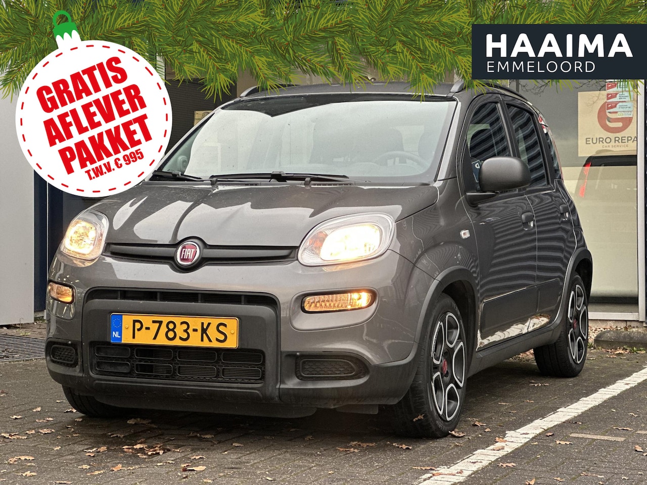 Fiat Panda - 1.0 Hybrid City Life | Navigatie via Carplay | 3 Zitplaatsen | Airco | Dakrails | Hoge ins - AutoWereld.nl