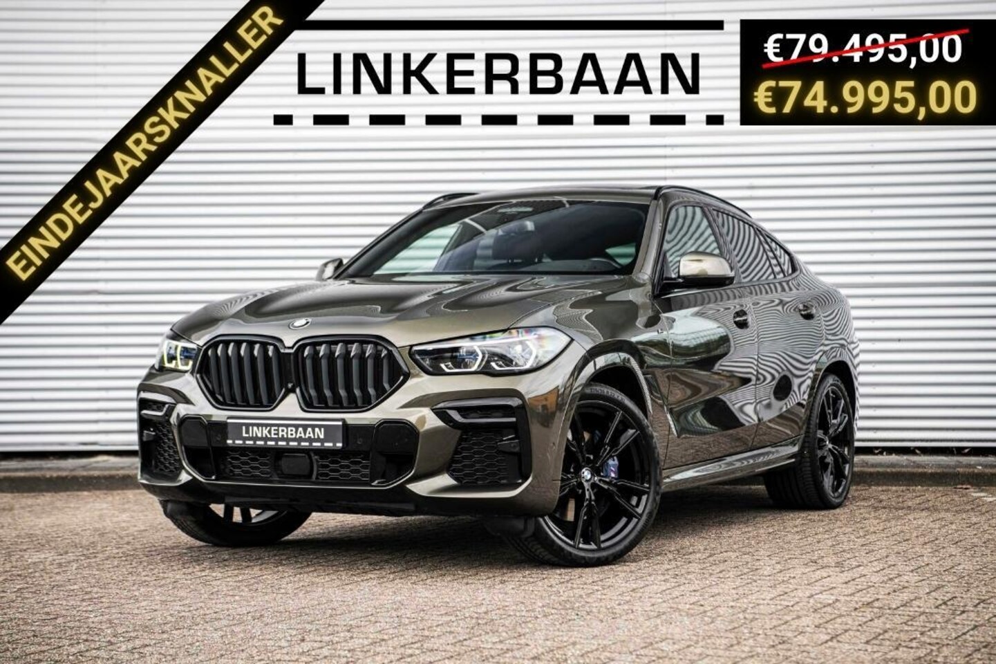 BMW X6 - xDrive40i | M Sport | Luchtvering | Panodak | Laser | Trekhaak | 22 inch | NL Auto | - AutoWereld.nl