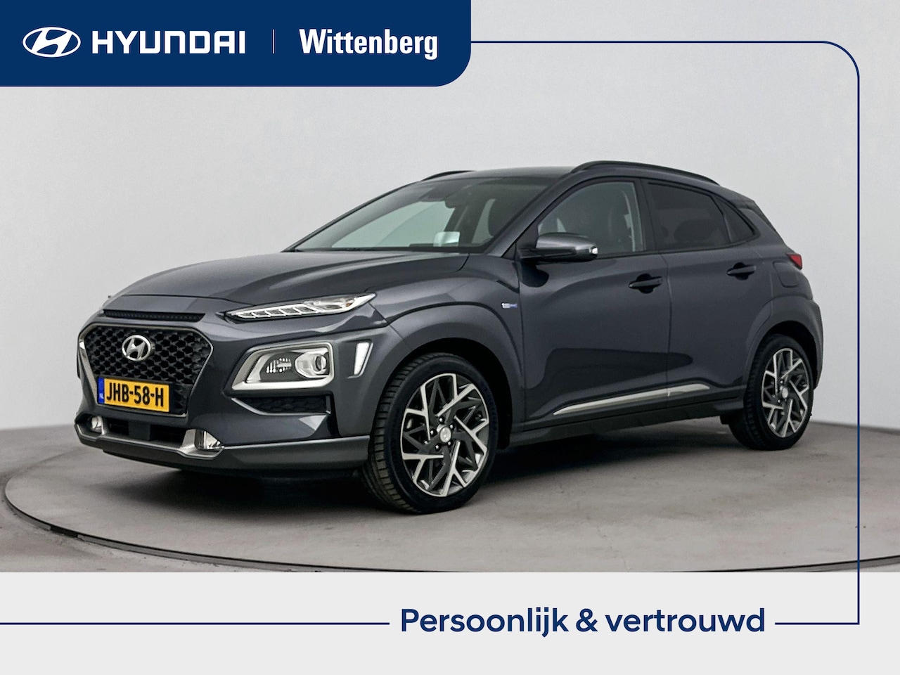Hyundai Kona - 1.6 GDI HEV PREMIUM | TREKHAAK | NAVI | CLIMA | CRUISE | CAMERA | 18'' LM VELGEN | STUUR- - AutoWereld.nl