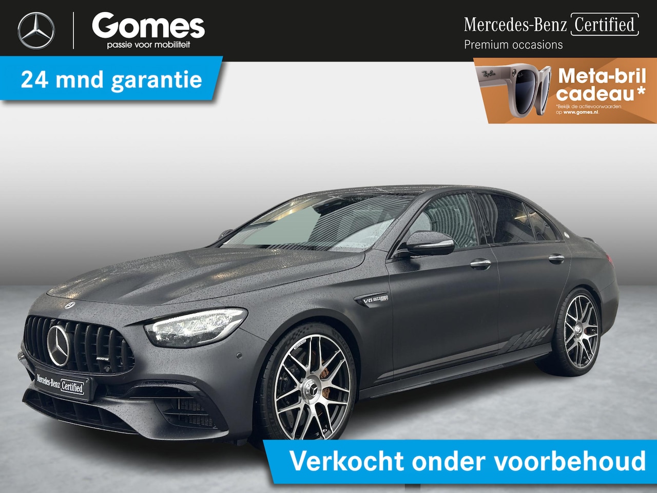 Mercedes-Benz E-klasse - AMG 63 S 4MATIC+ Final Edition 1 of 999 | Trekhaak | Panoramadak | Burmester | Memory pakk - AutoWereld.nl