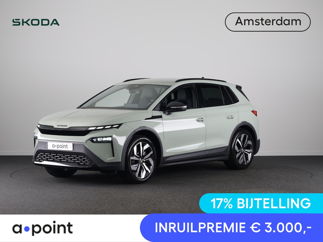 Skoda Elroq - 85 Sportline 286 pk | Business upgrade Plus | Matrix LED | elek. achterklep | achteruitrij - AutoWereld.nl