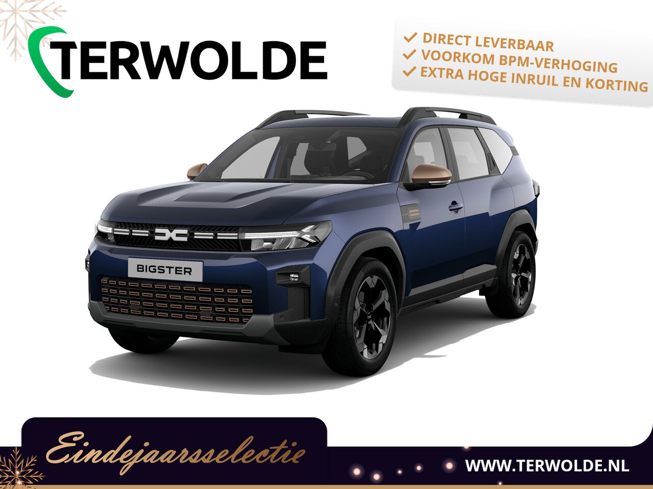 Dacia Bigster - Extreme | Achteruitrijcamera | Cruise Control en snelheidsbegrenzer | Dacia Handsfree card - AutoWereld.nl