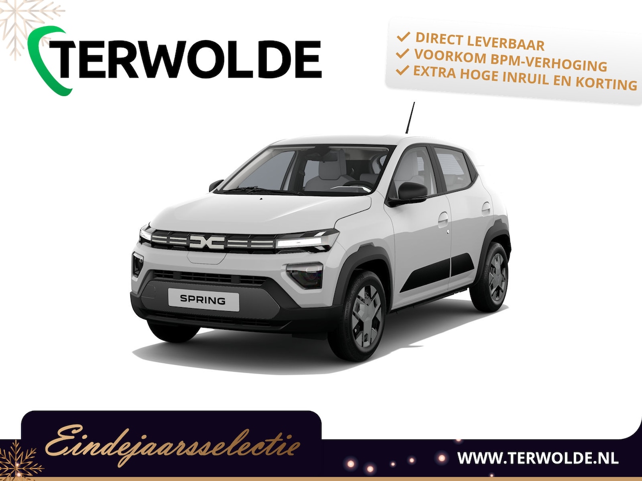 Dacia Spring - Extreme | Achteruitrijcamera | Cruise Control met snelheidsbegrenzer | ISOFIX-bevestigings - AutoWereld.nl