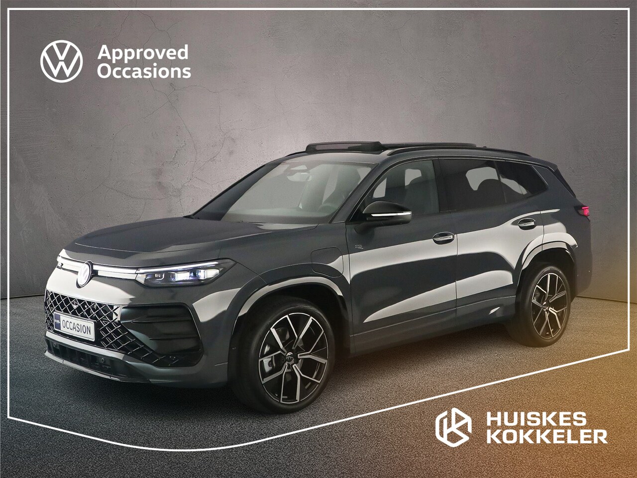 Volkswagen Tayron - 1.5 eHybrid R-Line Edition 272pk DSG Automaat, Panoramadak, Rondomzicht camera, Trekhaak, - AutoWereld.nl