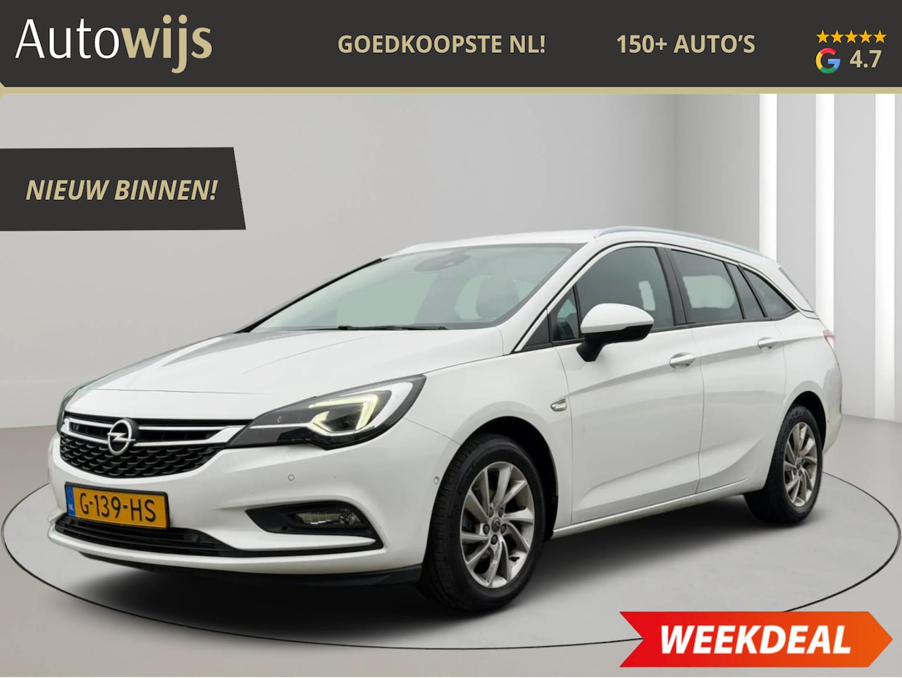 Opel Astra Sports Tourer - 1.0 Turbo Innovation|Camera|Navi|LED|Stoelverw|NL AUTO - AutoWereld.nl