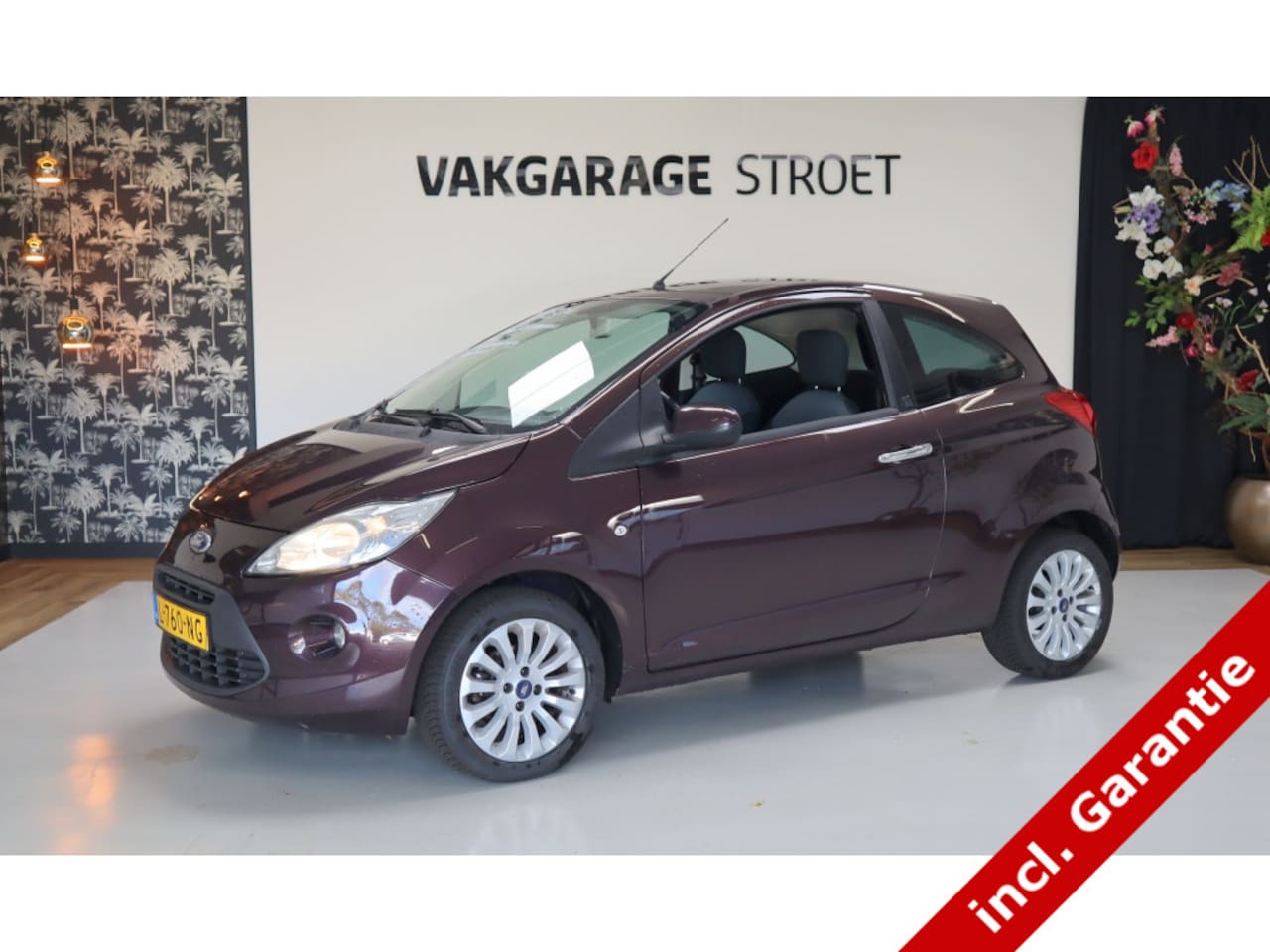 Ford Ka - 1.2 Style s/s | 4 nw all-seasons | jaarbeurt | airco | LMV - AutoWereld.nl