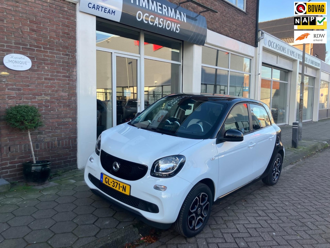 Smart Forfour - 1.0 Passion navi-cruisectrl-clima - AutoWereld.nl