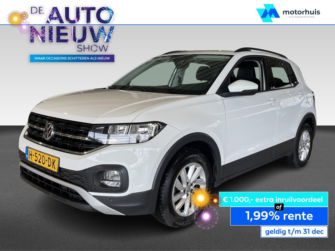 Volkswagen T-Cross - 1.0 TSI 115pk 7-DSG T-Cross Life | Automaat | Navi | Achteruitrijcamera | - AutoWereld.nl
