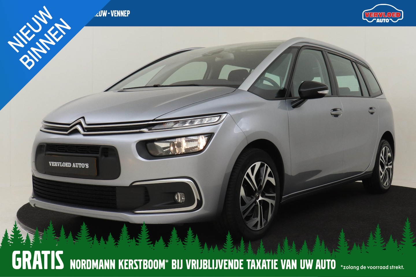 Citroën Grand C4 SpaceTourer - 1.2 PureTech BUSINESS -CRUISE|NAVI|CARPLAY|SAFETY+|17"|7P. - AutoWereld.nl