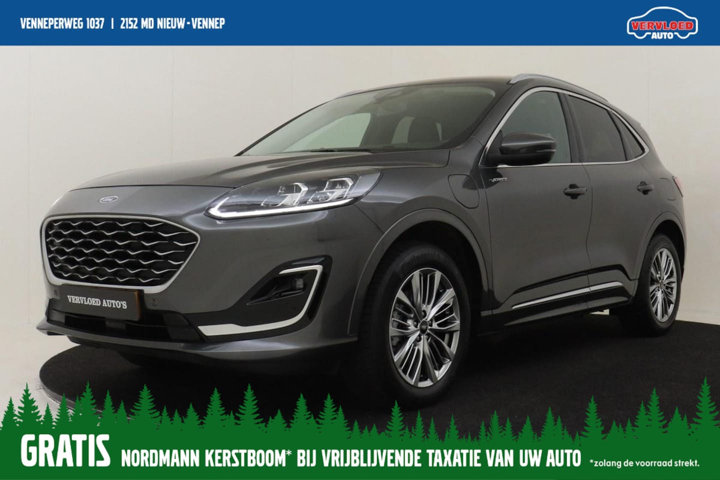 Ford Kuga - 2.5 PHEV VIGNALE -LEDER|CAMERA|WINTER PACK|BANG & OLUFSEN|KEYLESS|PRIVACY.GLAS - AutoWereld.nl