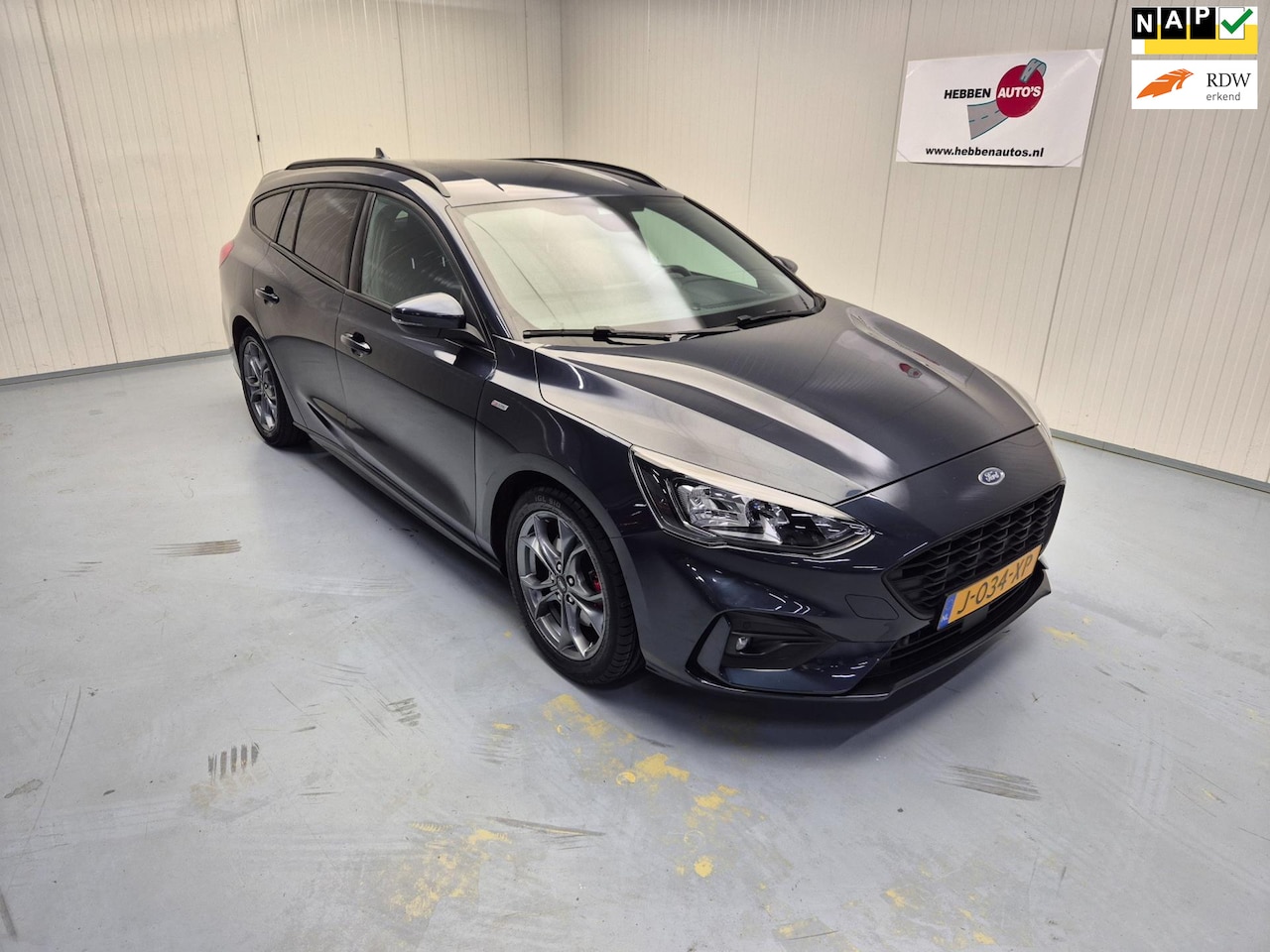 Ford Focus Wagon - 1.0 EcoBoost Hybrid ST Line X Business Navi camera ecc cruise - AutoWereld.nl