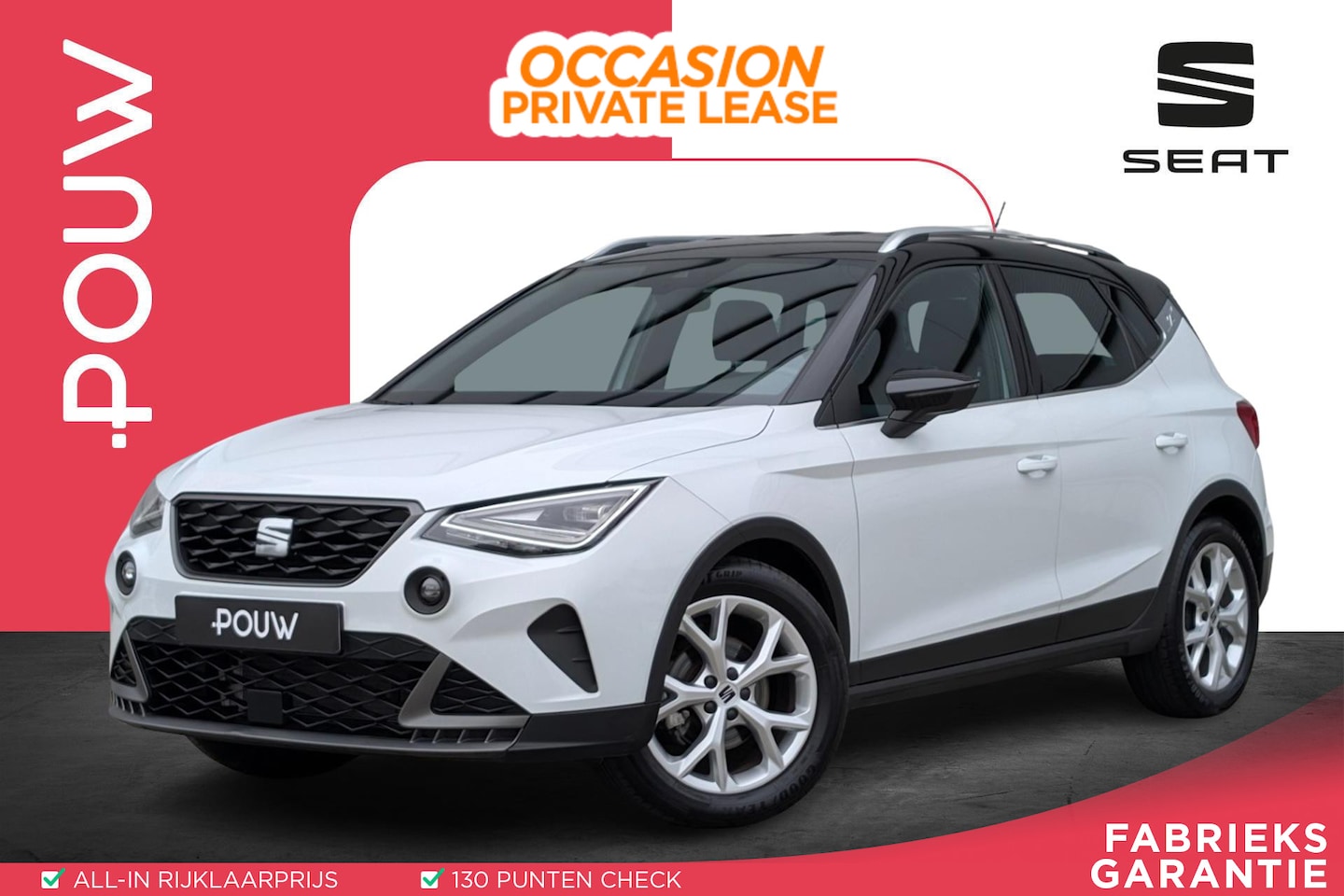 SEAT Arona - 1.0 TSI 95pk FR Business Connect | Adaptive Cruise | LED Matrix | App Connect - AutoWereld.nl