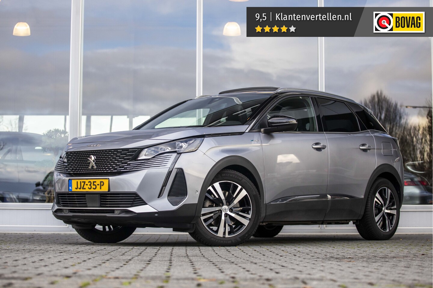 Peugeot 3008 - 1.6 HYbrid4 300 GT | Pano | Camera | ACC - AutoWereld.nl