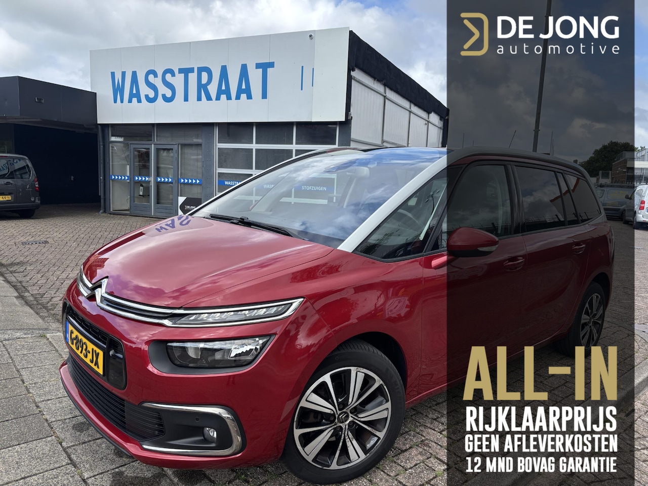 Citroën Grand C4 SpaceTourer - 1.2 PureTech Shine / ALL-IN RIJKLAARPRIJS /Camera/Elektrische klep/Sensoren rondom/Keyless - AutoWereld.nl