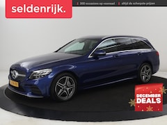 Mercedes-Benz C-klasse - 300de AMG | Trekhaak | Stoelverwarming | Carplay | Leder/Alcantara | Full LED | Navigatie