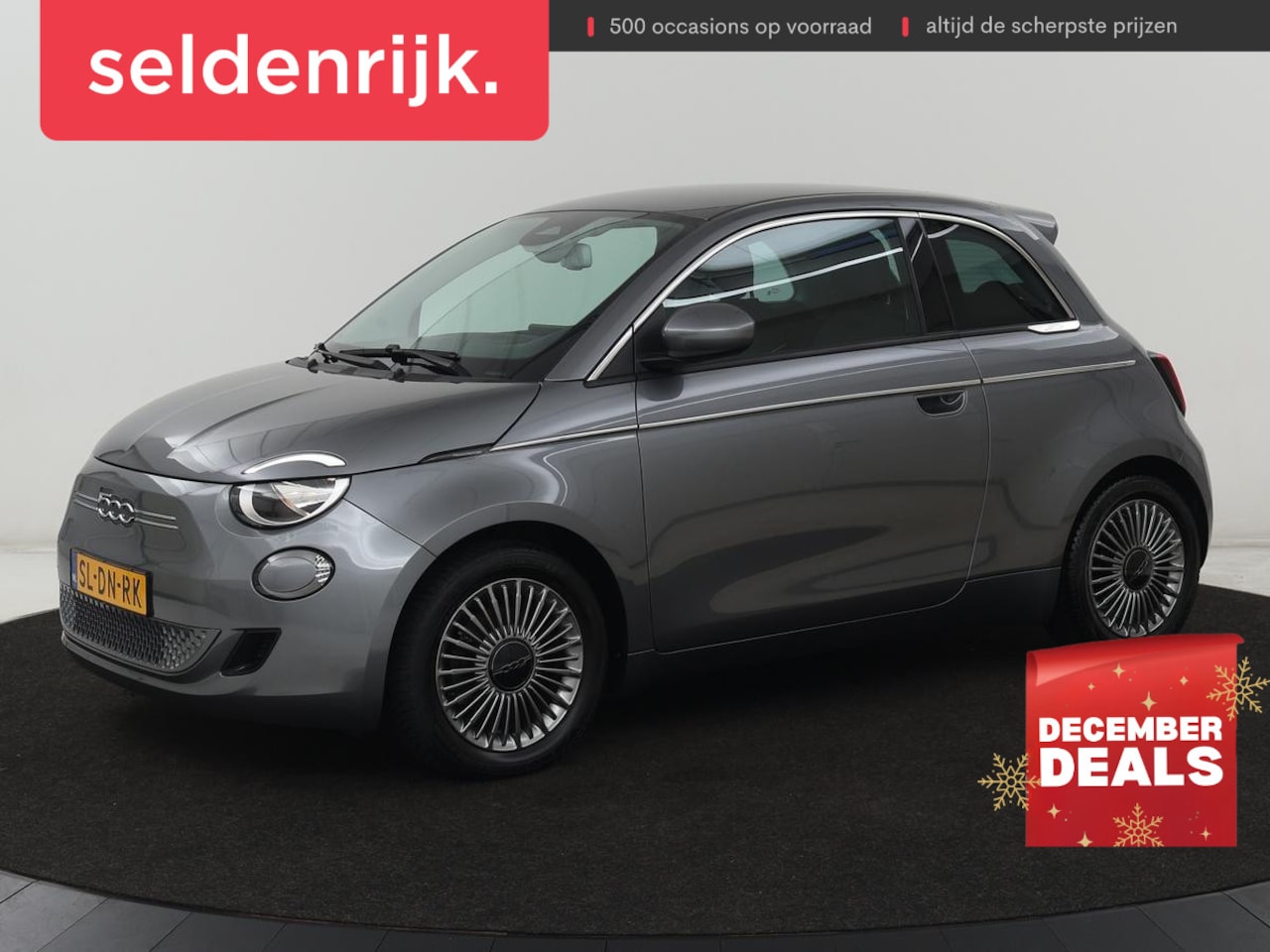 Fiat 500e - Icon 42 kWh | Carplay | Cruise control | Climate control | Bluetooth | 16'' lichtmetalen v - AutoWereld.nl