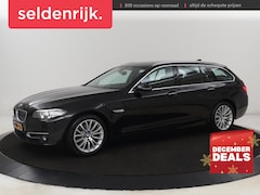 BMW 5-serie Touring - 520i Luxury Edition | Leder | Trekhaak | Stoelverwarming | Memory | Navigatie | Bi-Xenon |