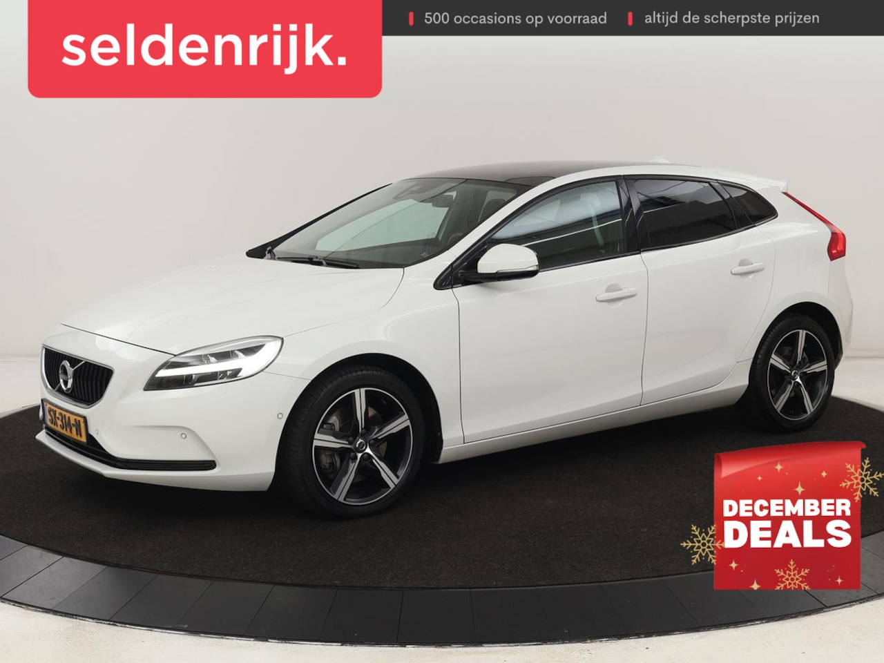 Volvo V40 - 1.5 T3 Dyn. Ed. | Full LED | Glazen dak | Automaat | Navigatie | Stoelverwarming | Harman/ - AutoWereld.nl
