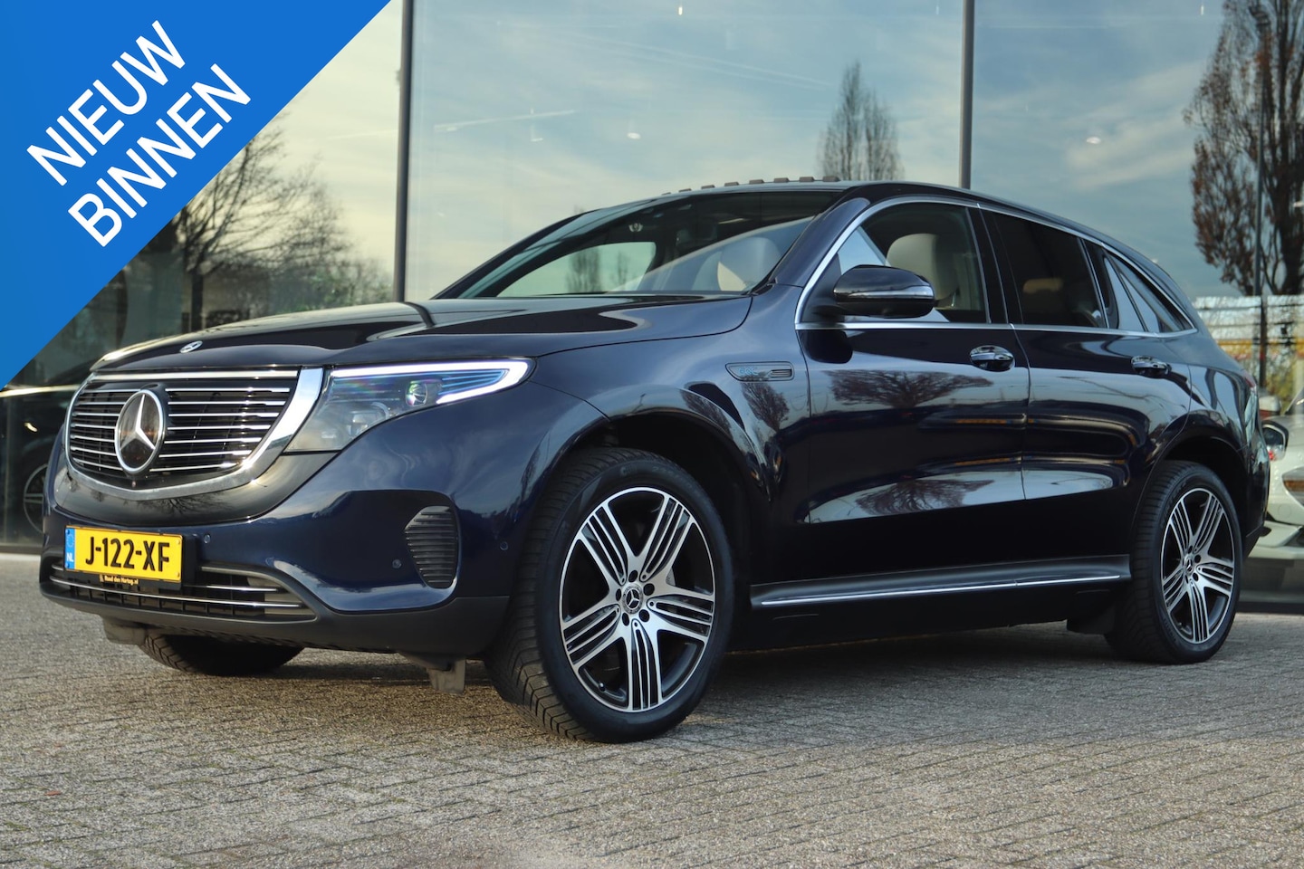 Mercedes-Benz EQC - 400 4MATIC BUSINESS SOLUTION LUXURY 80 KWH | PANO | 360 CAMERA | LEDER | HUD | ACC | BURME - AutoWereld.nl