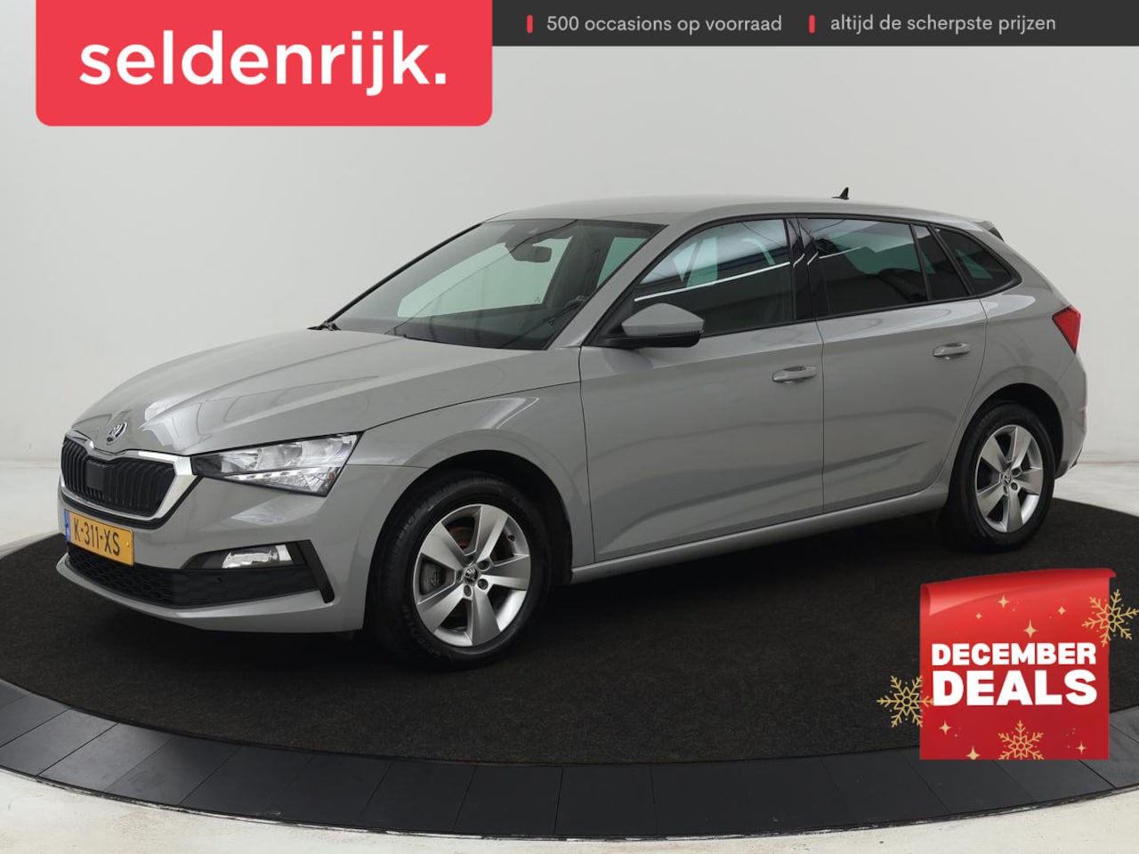 Skoda Scala - 1.0 TSI Sport | Carplay | Sportstoelen | Climate control | Parkeerhulp | Cruise control | - AutoWereld.nl