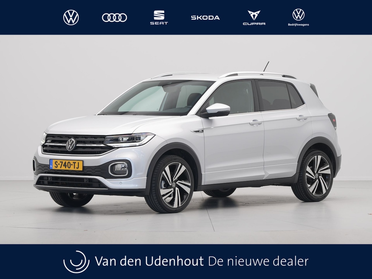 Volkswagen T-Cross - 1.0 TSI 110pk DSG R-Line Navigatie Camera Stoelverwarming Acc Carplay - AutoWereld.nl