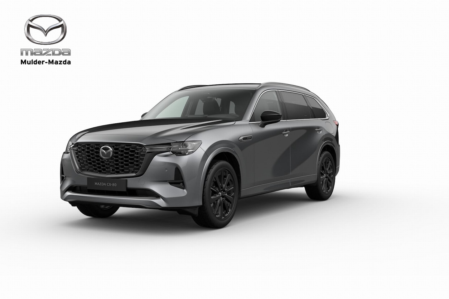 Mazda CX-80 - e-Skyactiv PHEV Homura Business Edition - Tan Nappa Leder Captain Seat Pack | 12,3-inch TF - AutoWereld.nl