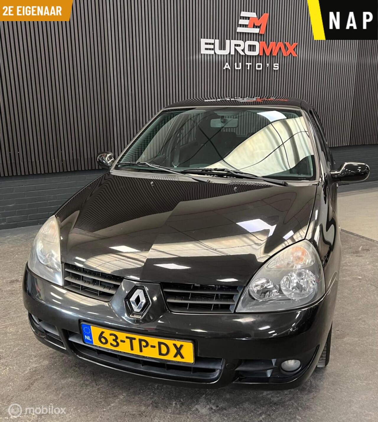 Renault Clio - 1.2-16V Campus 2e Eigenaar - NAP - Airco - AutoWereld.nl
