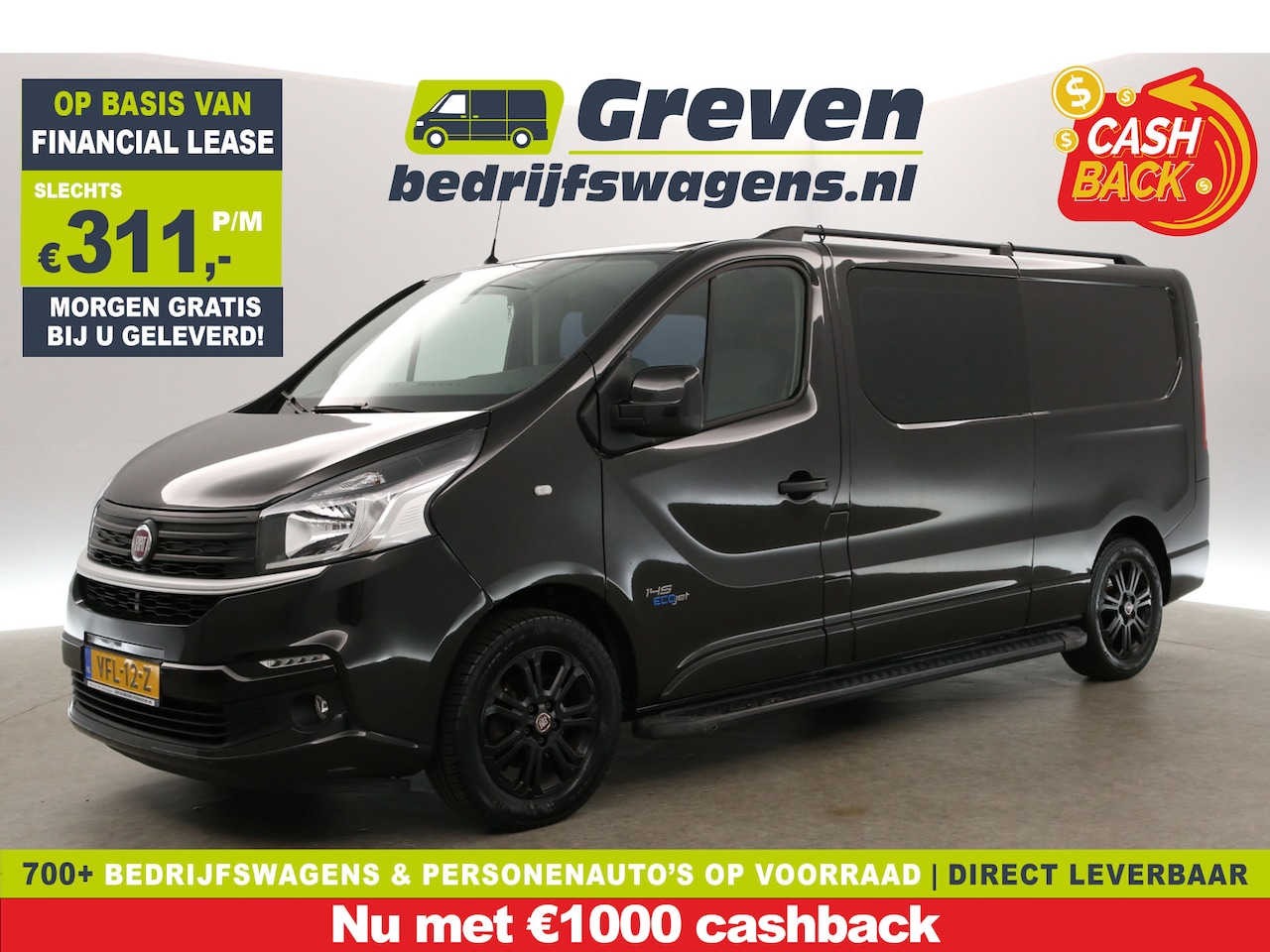 Fiat Talento - 2.0 MultiJet 146PK L2H1 | DC | Airco | Carplay | Camera | Cruise | Navigatie | Parkeersens - AutoWereld.nl