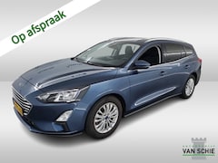 Ford Focus Wagon - 1.0 EcoBoost Hybrid Titanium X Business 1e-Eig. & Dealer-Onderh. BOVAG-Garantie. NL-Auto
