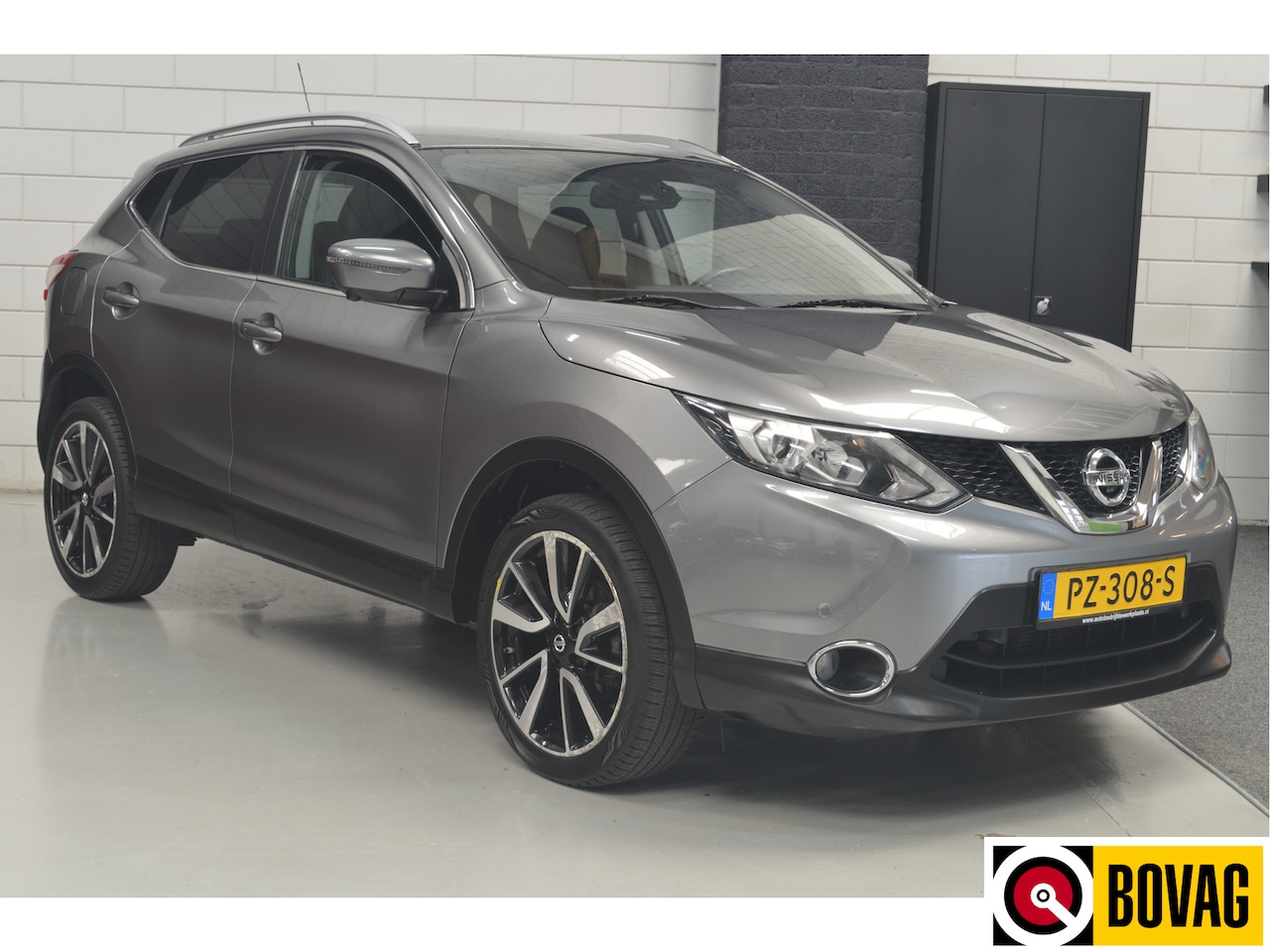 Nissan Qashqai - 1.2 Tekna // LEDER // TREKHAAK // 360 CAM // PDC // CLIMA // NAVI // - AutoWereld.nl