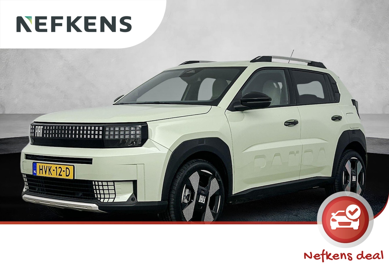 Fiat Grande Panda - La Prima 11 kW 44 kWh | 3 Fase | Navigatie | Camera | Stoelverwarming | Apple Carplay/Andr - AutoWereld.nl