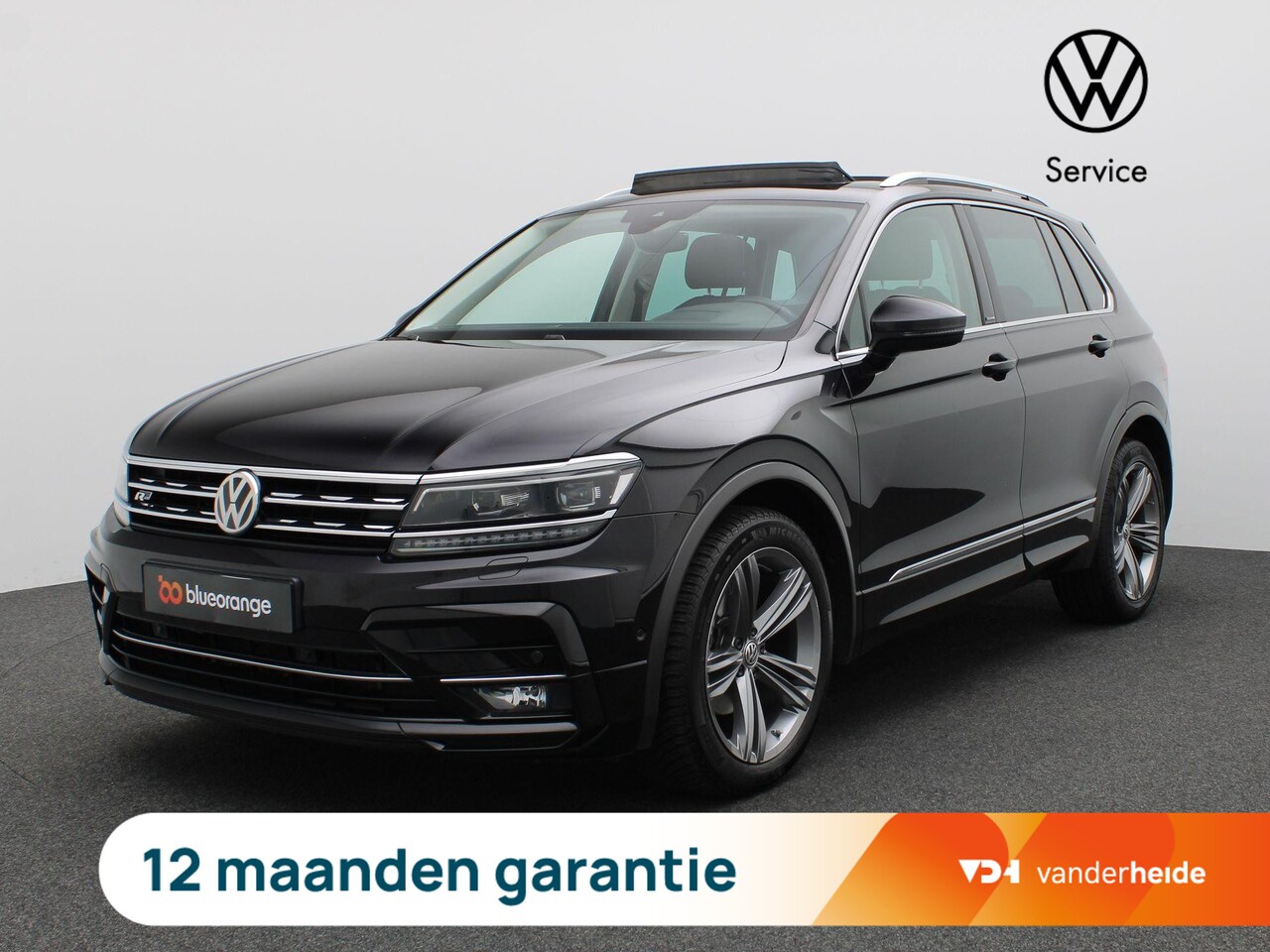 Volkswagen Tiguan - 1.5 TSI ACT Highline Business R 150PK DSG Pano-Schuifdak, Trekhaak, Virtual Pedal, Head-Up - AutoWereld.nl