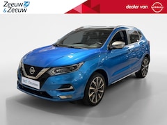 Nissan Qashqai - 1.3 DIG-T Tekna + Trekhaak| Lichtmetalen velgen| Lederen bekleding| Navigatie| Climate Con