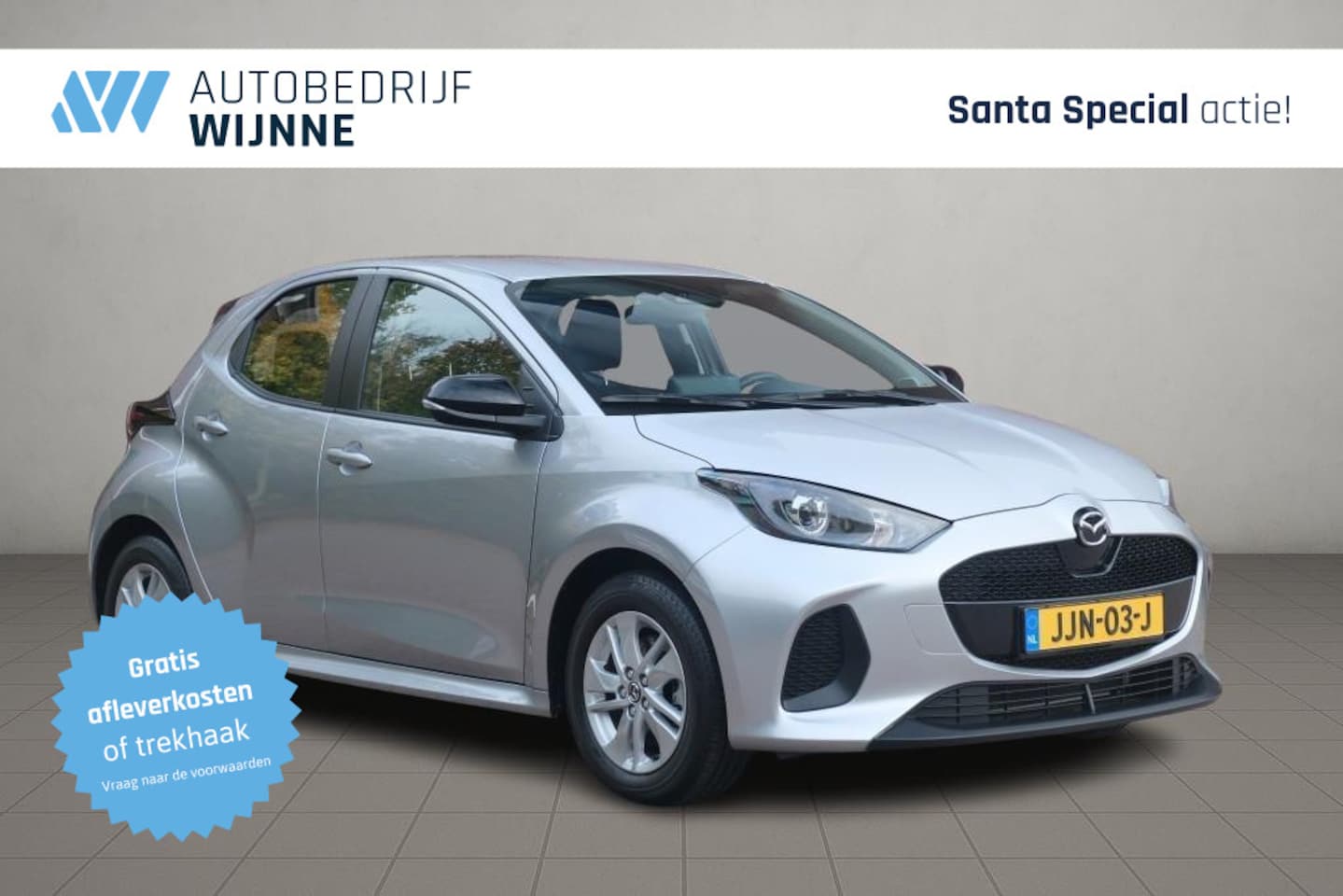 Mazda 2 Hybrid - 1.5 116pk CVT Centre-line | App Connect | Climate | Adaptive Cruise | Camera | Stoelverwar - AutoWereld.nl