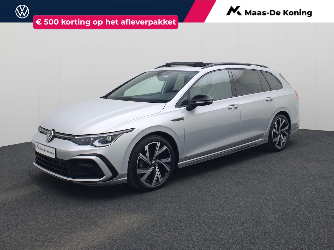 Volkswagen Golf Variant - 1.5eTSI 110kW/150PK R Line DSG · Panoramadak · Apple/Android · Camera + Parkeersensoren · - AutoWereld.nl