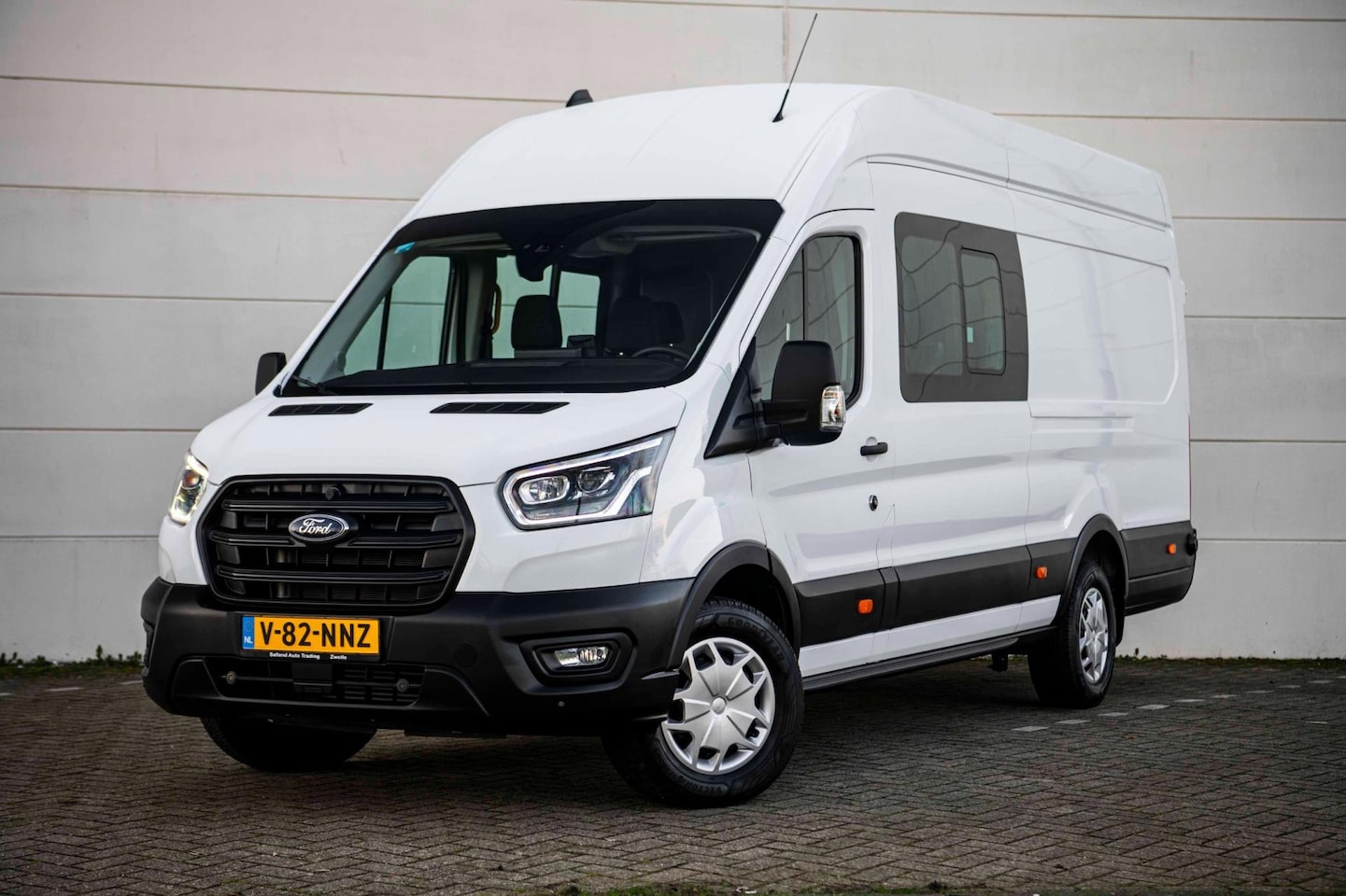 Ford Transit - 2.0 TDCI 130pk L4H3 Dubbele Cabine |ACC|Navi|Camera|Xenon|Carplay| - AutoWereld.nl