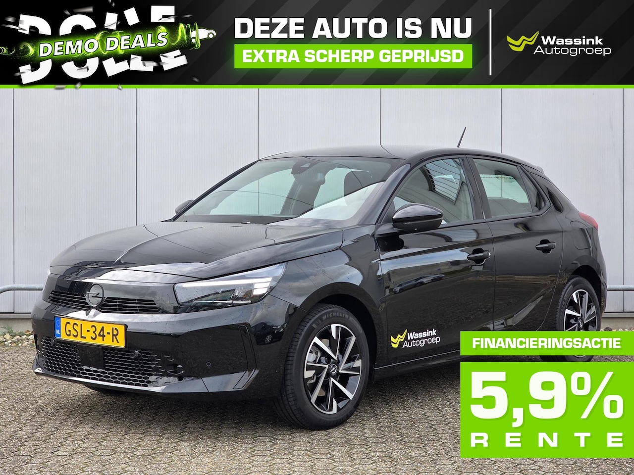 Opel Corsa - DEMO DEAL| 1.2 100pk GS | Climate control | Parkeersensoren | Android auto/Apple Carplay - AutoWereld.nl